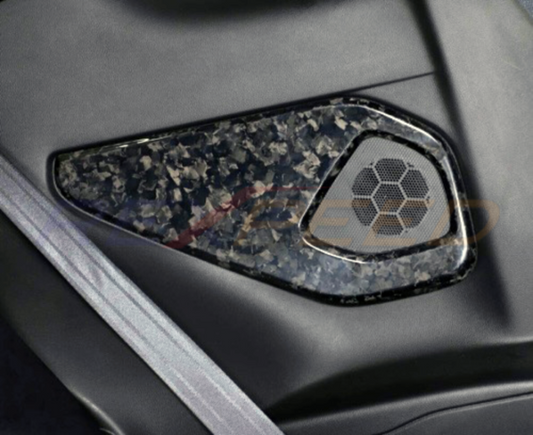 Rexpeed Forged Carbon Rear Door Speaker Panel GR86 BRZ