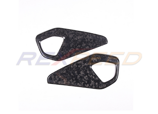 Rexpeed Forged Carbon Rear Door Speaker Panel GR86 BRZ