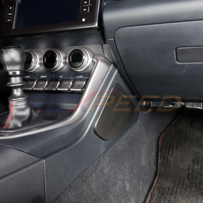 Rexpeed Carbon Fibre Centre Console Knee Panel Trim for GR86 / BRZ