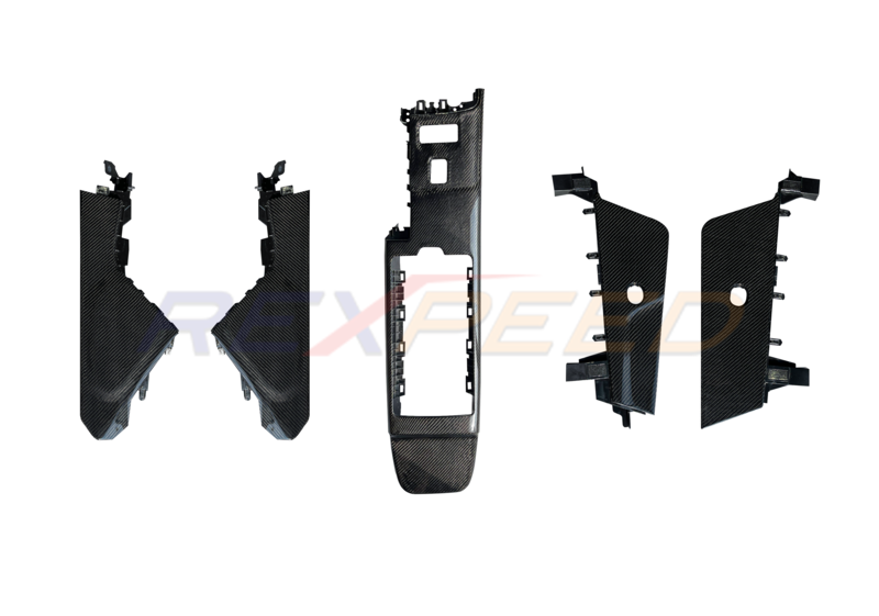 Rexpeed AT Carbon Fibre Interior Gear Shift Full Replacement for GR86