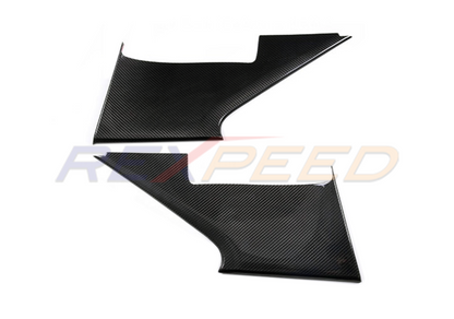 Rexpeed Dry Carbon Inner Door Panel Covers for GR86 / BRZ