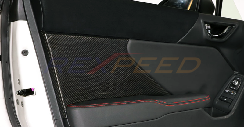 Rexpeed Dry Carbon Inner Door Panel Covers for GR86 / BRZ