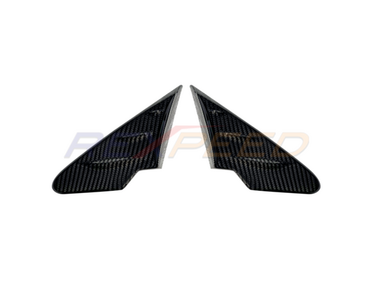 Rexpeed V2 Dry Carbon J-Panel Cover Matte for Subaru WRX