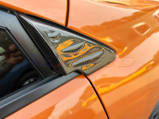 Rexpeed V2 Dry Carbon J-Panel Cover Matte for Subaru WRX