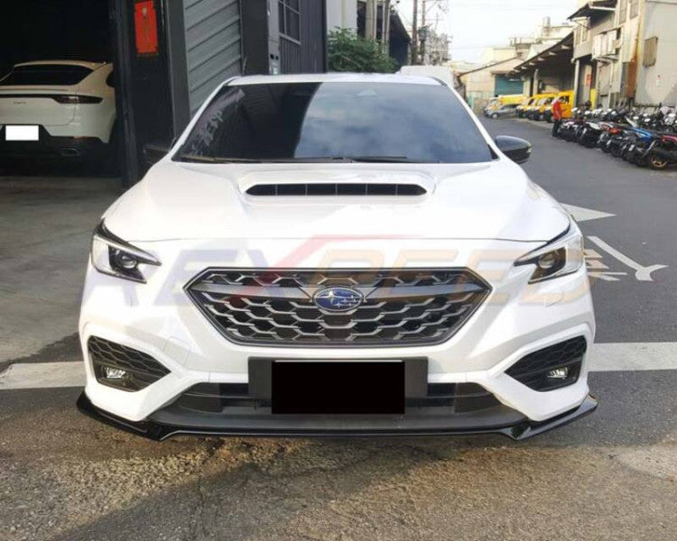 Rexpeed 2022+ WRX ST-Style ABS Front Splitter for Subaru WRX