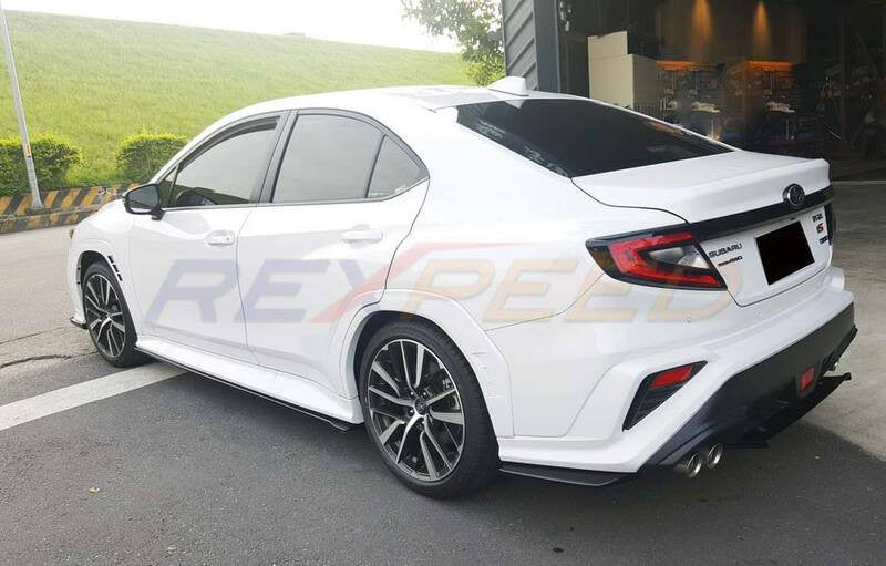 Rexpeed ST-Style Carbon Fibre Side Skirts for Subaru WRX