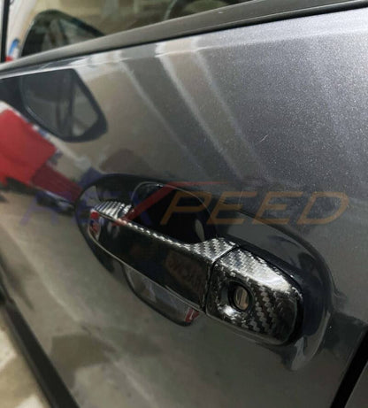 Rexpeed Dry Carbon Door Handle Covers for Subaru WRX