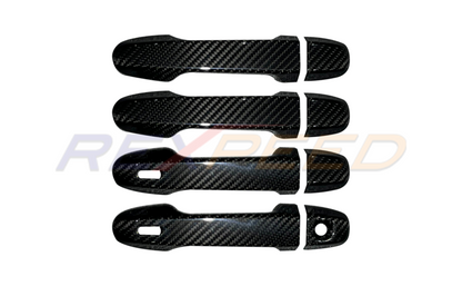 Rexpeed Dry Carbon Door Handle Covers for Subaru WRX