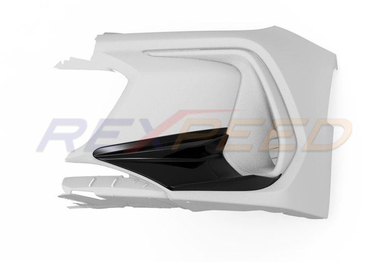 Rexpeed Dry Carbon Front Bumper Lower Side Cover for BRZ/GR86