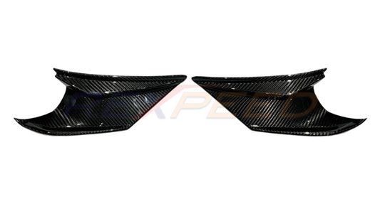 Rexpeed Dry Carbon Front Bumper Lower Side Cover for BRZ/GR86