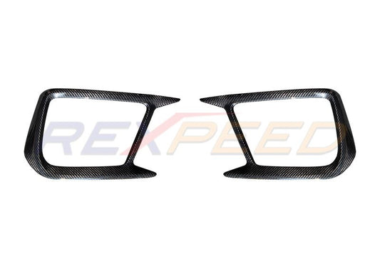 Rexpeed Carbon Fibre Fog Light Covers for Subaru WRX/STI 2018-2019