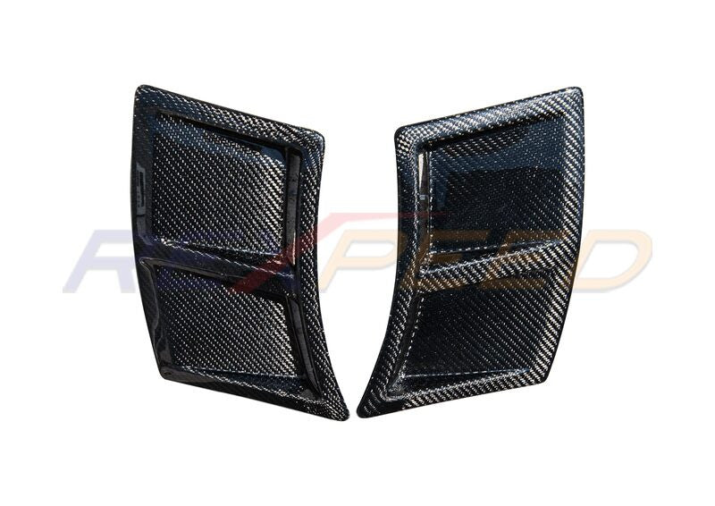 Rexpeed VA WRX / STI S207 Style Dry Carbon Rear Bumper Ducts