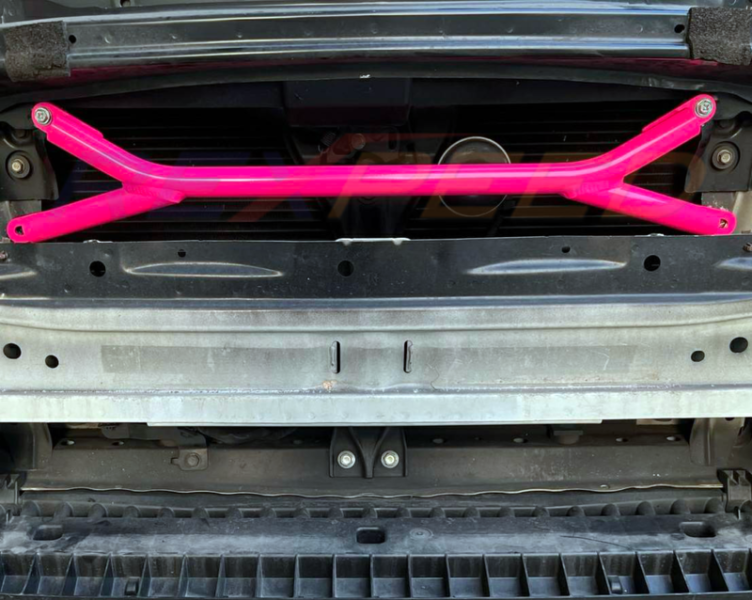 Rexpeed VA WRX/STI Front Brace White Powder Coat 2015+