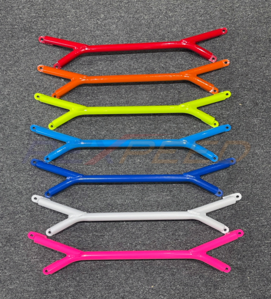 Rexpeed Performance Front Brace Neon Yellow for Subaru WRX/STI