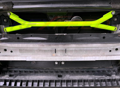 Rexpeed VA WRX/STI Front Brace Neon Pink Powder Coat 2015+