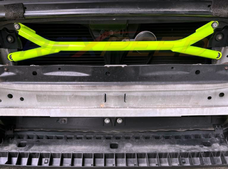Rexpeed VA WRX/STI Front Brace White Powder Coat 2015+