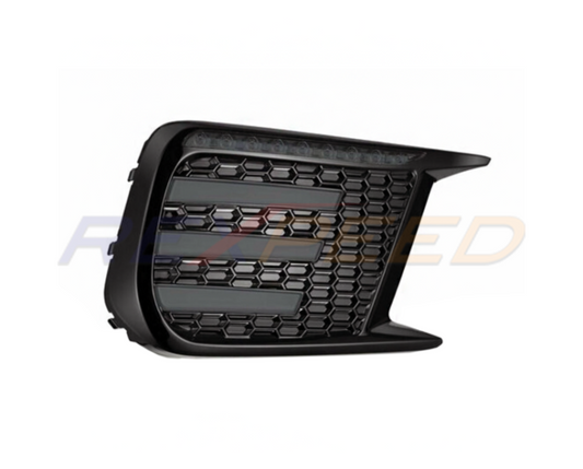 Rexpeed VA WRX/STI Fog Light Bezel V3 ABS Smoky Lens 2018+