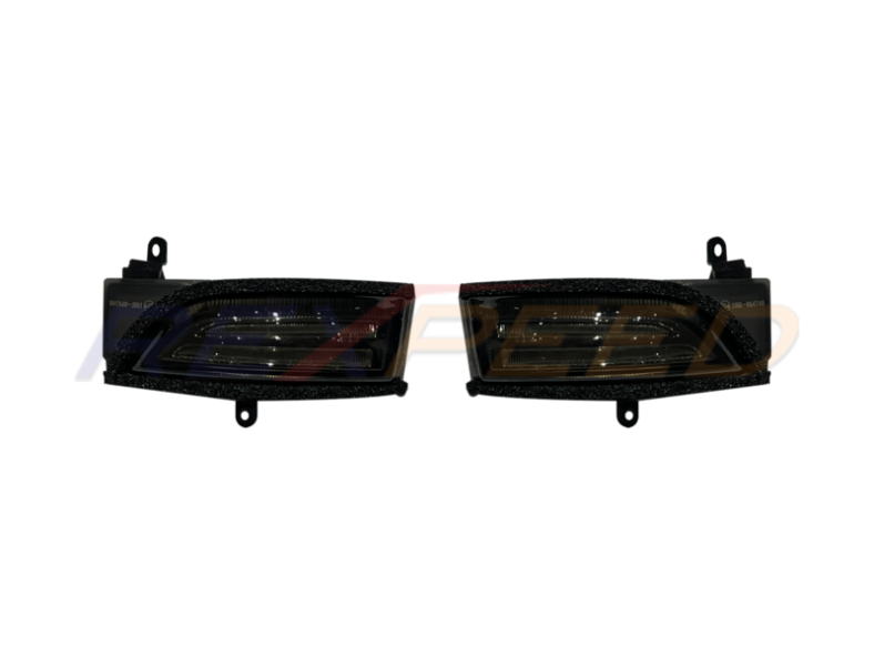 Rexpeed VA WRX Clear Lens Mirror Markers with DRL for Subaru WRX