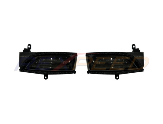 Rexpeed VA WRX Clear Lens Mirror Markers with DRL for Subaru WRX