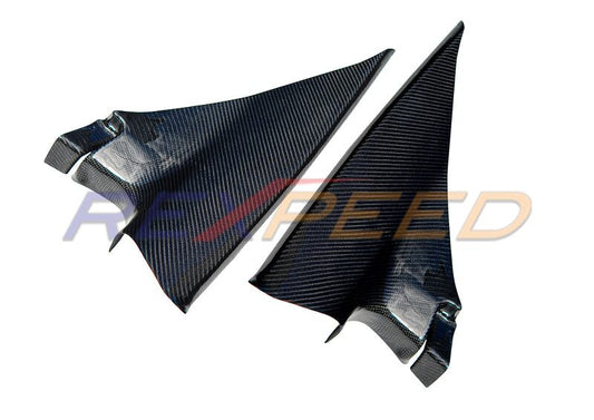 Rexpeed VA WRX / STI Carbon C-Pillar Covers