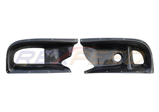 Rexpeed Evo 9 Carbon Fibre Bumper Ducts for Mitsubishi Lancer Evolutio