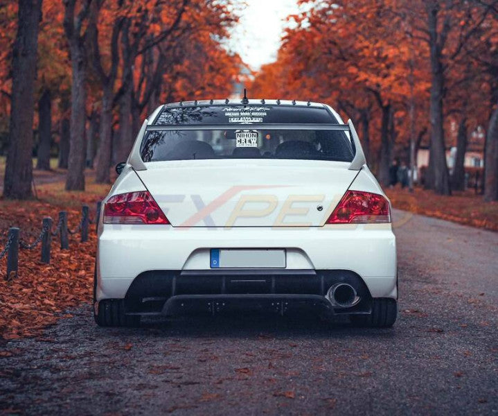 Rexpeed JDM 9 V-Style Diffuser for Mitsubishi Lancer Evolution