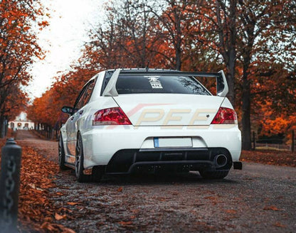 Rexpeed JDM 9 V-Style Diffuser for Mitsubishi Lancer Evolution