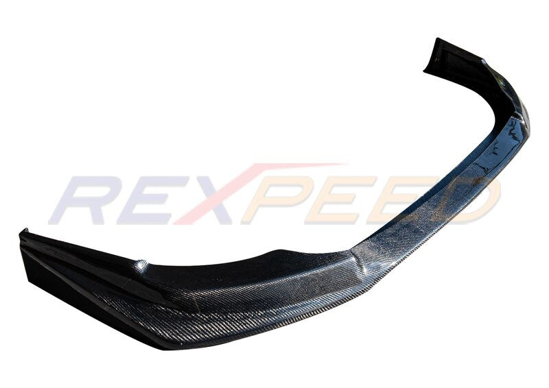 Rexpeed Evo X V-Style Front Splitter for Mitsubishi Lancer Evo