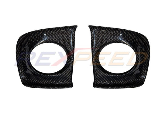 Rexpeed Evo X CF Fog Light Covers for Mitsubishi Lancer Evolution