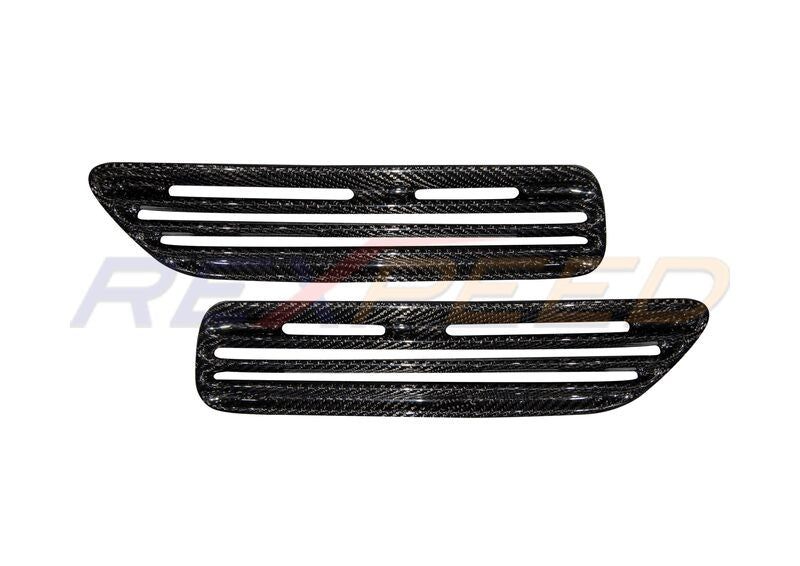 Rexpeed Evo X OEM Style Twin Bonnet Vent for Mitsubishi Lancer Evoluti