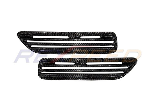 Rexpeed Evo X OEM Style Twin Bonnet Vent for Mitsubishi Lancer Evoluti