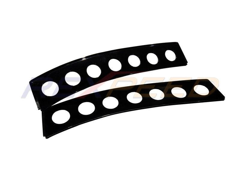 Rexpeed Evo X Black Window Vent for Mitsubishi Lancer Evolution