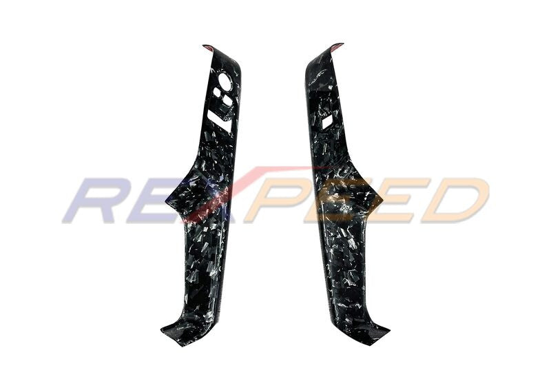 Rexpeed Forged Carbon Window Switch Panel Cover for Toyota Supra