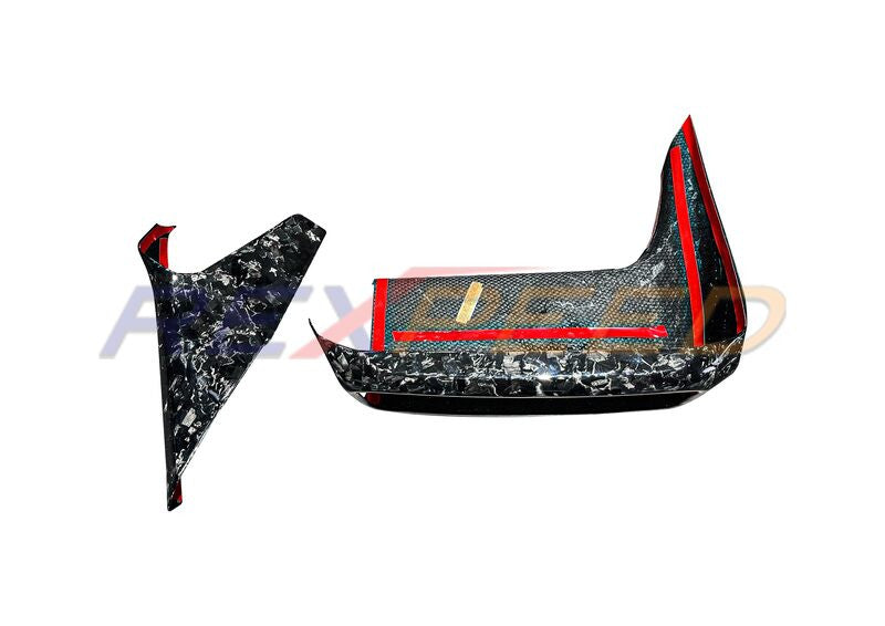 Rexpeed Forged Carbon Center Console Covers (2pcs) for Toyota Supra