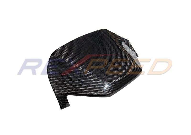 Rexpeed Dry Carbon Cluster Cover Red for Subaru WRX