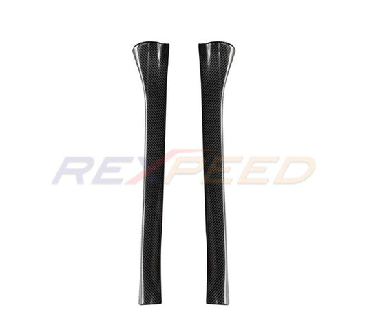 Rexpeed Dry Carbon Front Scuff Plate Cover for Subaru WRX