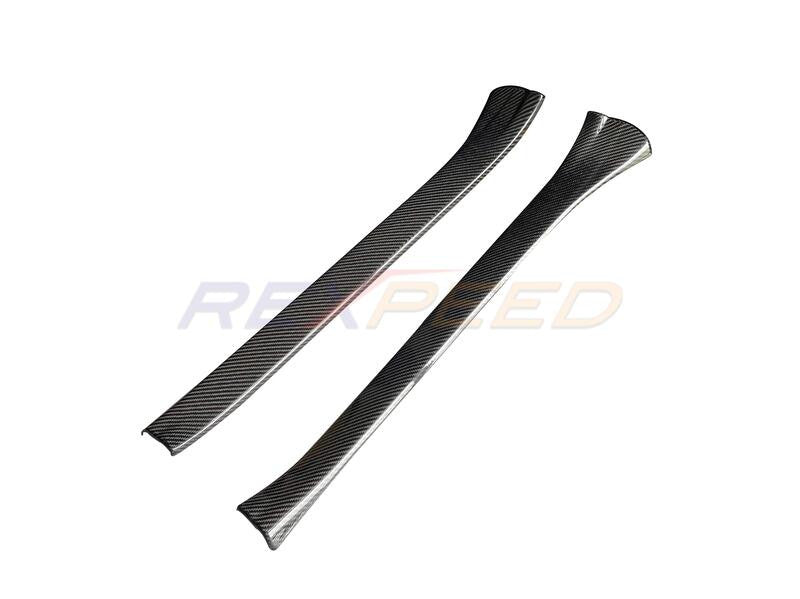Rexpeed Dry Carbon Front Scuff Plate Cover for Subaru WRX
