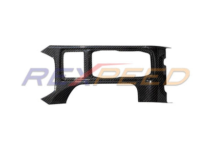 Rexpeed 2022+ WRX Dry Carbon Cup Holder Cover in Black