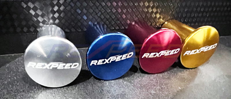 Rexpeed E-Brake Replacement Button Black for Subaru WRX