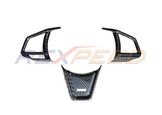 Rexpeed Dry Carbon Steering Wheel Cover for Subaru WRX MT
