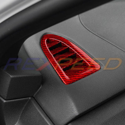Rexpeed Dry Carbon Defroster Vent Covers for Subaru WRX