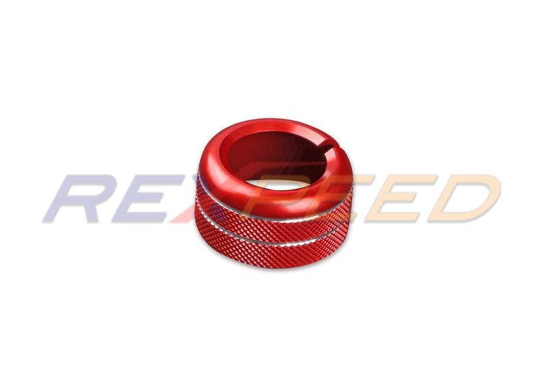 Rexpeed Aluminium Screen & Mirror Knobs Black for Subaru WRX