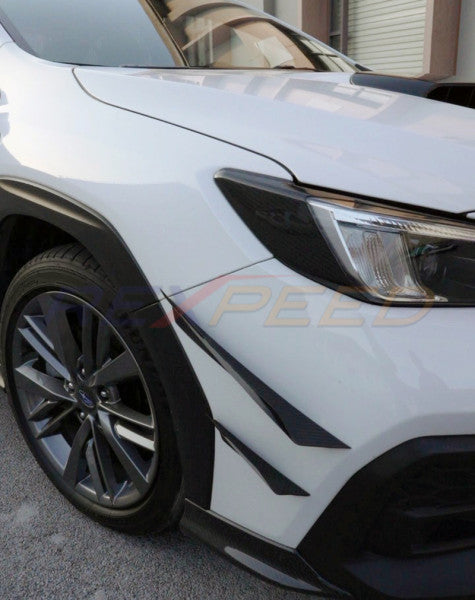Rexpeed Dry Carbon Front Canards 4-Piece Set for Subaru WRX
