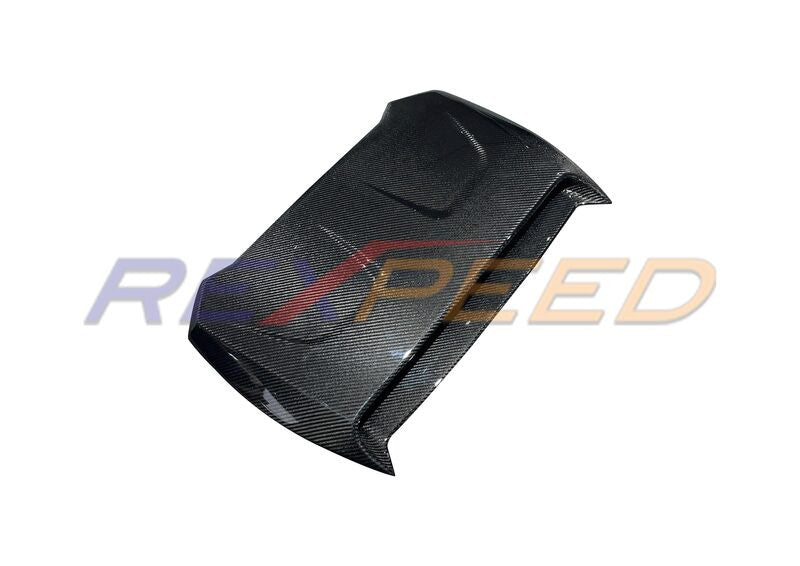 Rexpeed V3 Carbon Fiber Hood Scoop Full Replacement for Subaru WRX