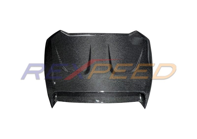 Rexpeed V3 Carbon Fiber Hood Scoop Full Replacement for Subaru WRX