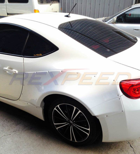 Rexpeed Rocket Bunny Fiberglass Wide Body Panels for FR-S/BRZ/GT86