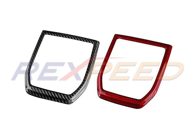 Rexpeed MT Dry Carbon Shift Trim Red for Subaru WRX VB