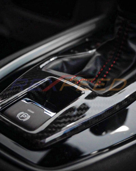 Rexpeed AT Dry Carbon Shift Trim Cover for Subaru WRX VB