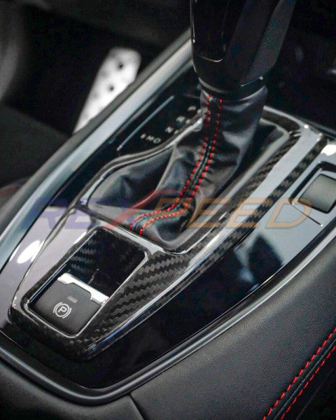 Rexpeed AT Dry Carbon Shift Trim Cover for Subaru WRX VB