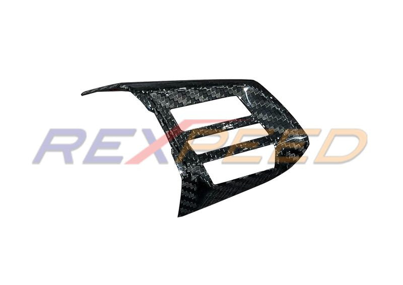 Rexpeed VA Dry Carbon Steering Wheel Cover for WRX & STI
